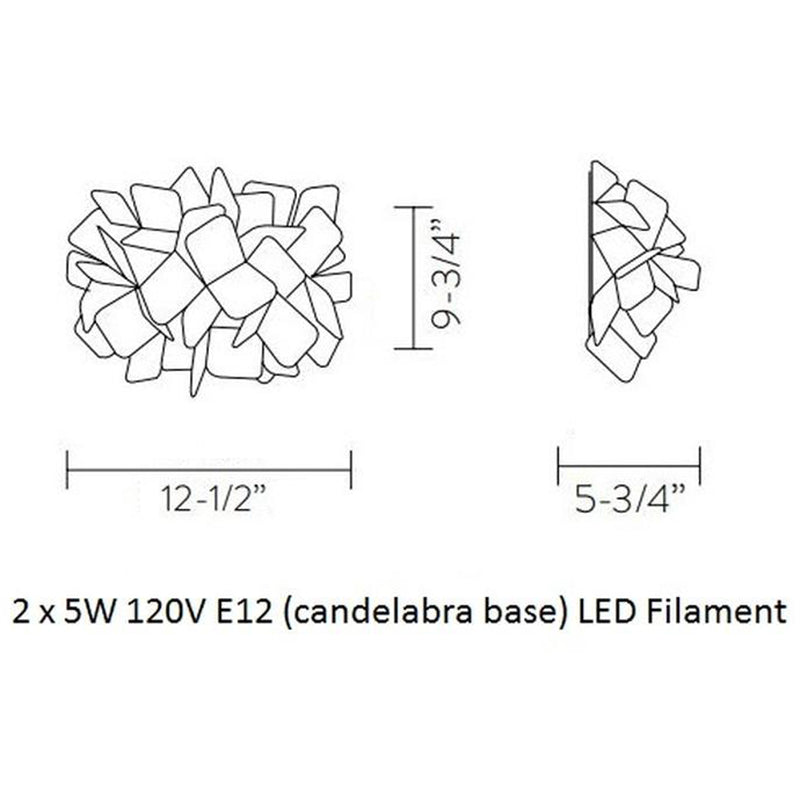 Clizia Mama Non Mama Wall / Ceiling Light