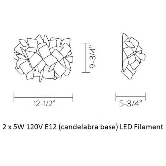 Clizia Mama Non Mama Wall / Ceiling Light