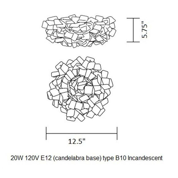 Clizia Wall/Ceiling Light