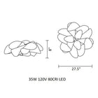 Etoile Ceiling Wall Sconce