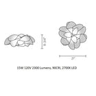 La Belle Etoile Wall / Ceiling Light