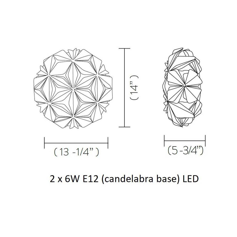 La Vie Wall/Ceiling Light