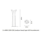 Las Palmas Floor Lamp