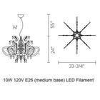 Medusa Pendant Light