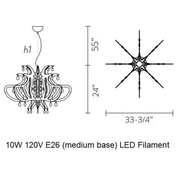 Medusa Pendant Light