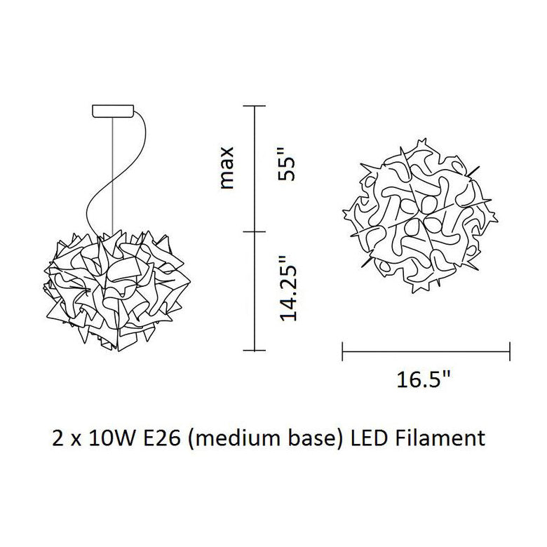 Veli Couture Pendant Light