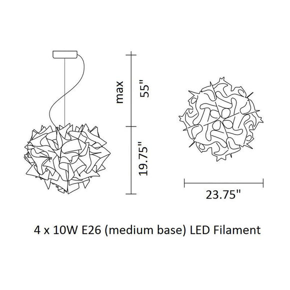 Veli Couture Pendant Light