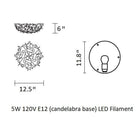 Veli Wall / Ceiling Light