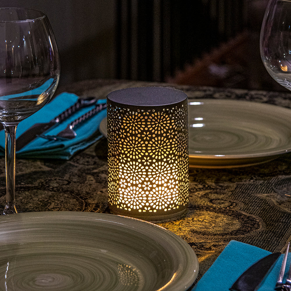 Dancing Flame LED Outdoor Table Lamp