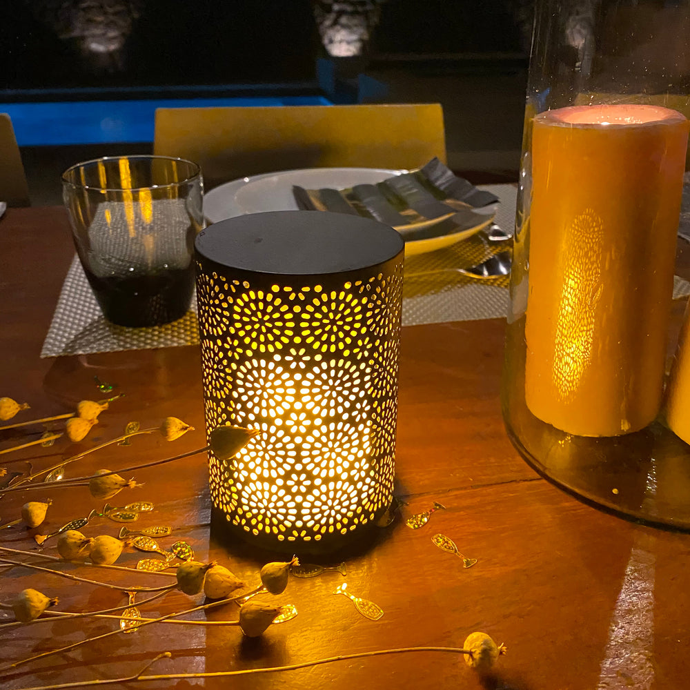 Dancing Flame LED Outdoor Table Lamp