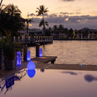 Rock Outdoor Bluetooth LED Table Lamp