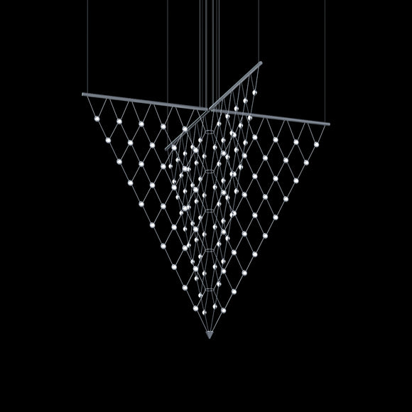 Constellation Galaxy Matrix Arrow LED Pendant Light