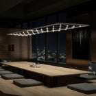 Constellation Galaxy Matrix Horizontal Rectangle Pendant Light