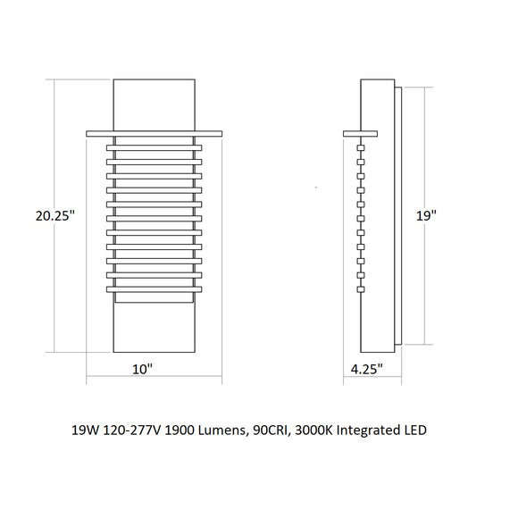 Kengo Outdoor LED Wall Light