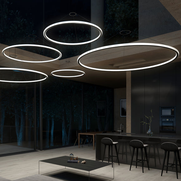 Circular led pendant discount
