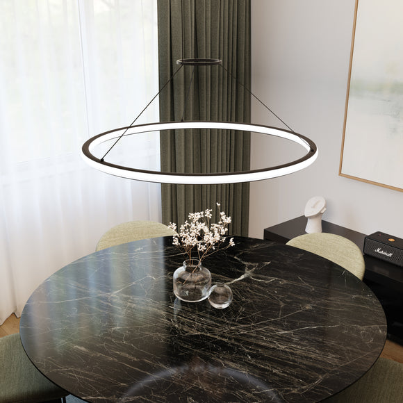 Luna Round LED Pendant Light