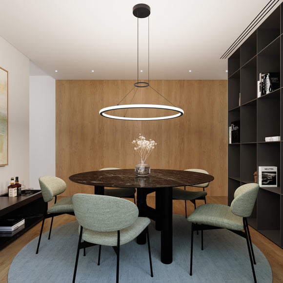 Luna Round LED Pendant Light