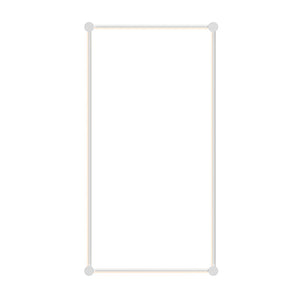 Purolinear 360 Rectangle LED Wall Light