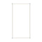Purolinear 360 Rectangle LED Wall Light  option Satin White