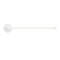 Purolinear 360 Single Linear LED Wall Light  option Satin White