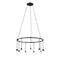 Suspenders Ring Multi Light Pendant Light  option Ball