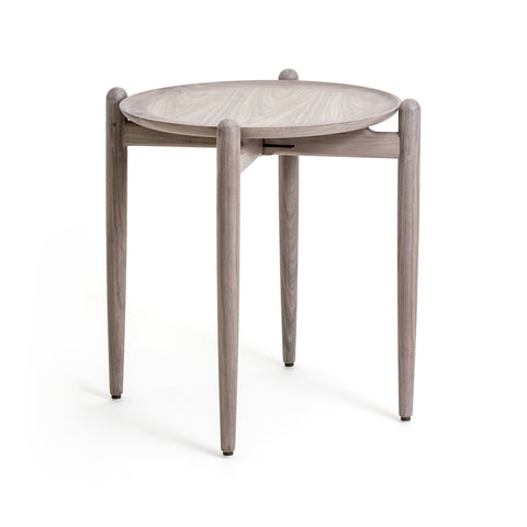 Slow Folding Tray Side Table