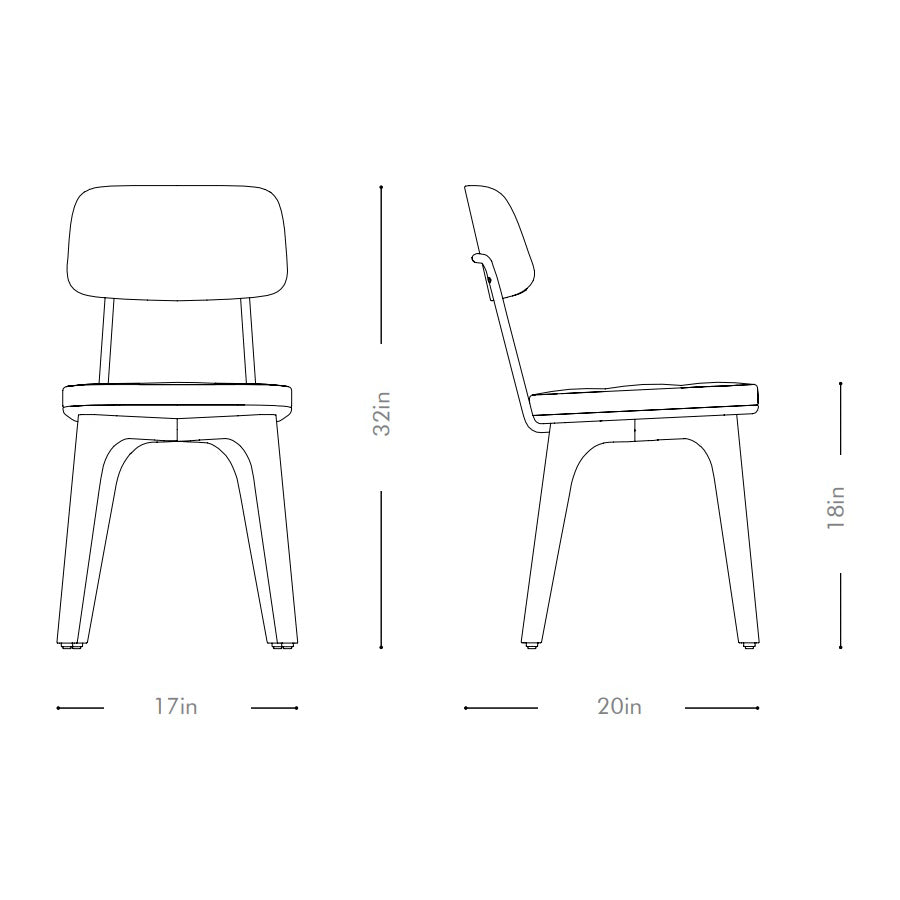 Utility U Dining Chair