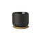 Theo Mug With Coaster (Set of 2)  option Black