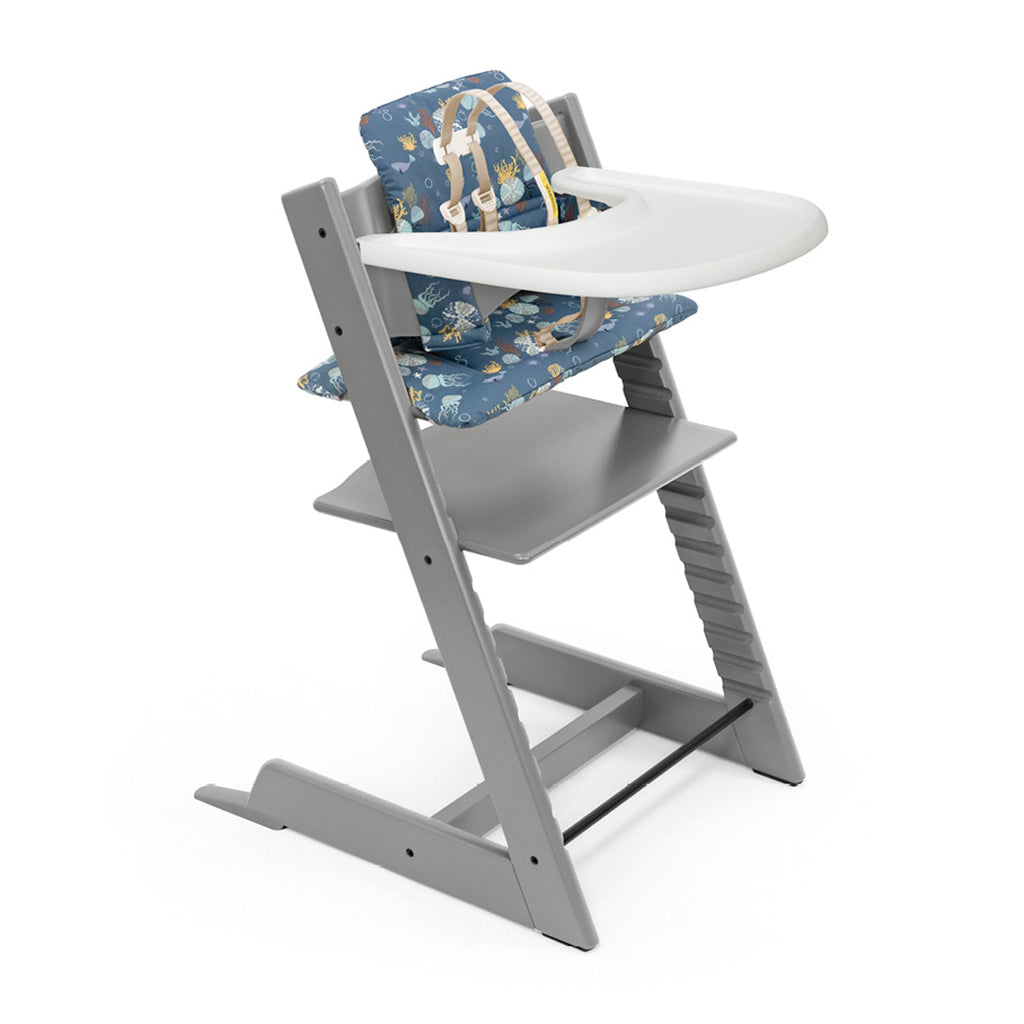 Stokke high chair storm grey best sale