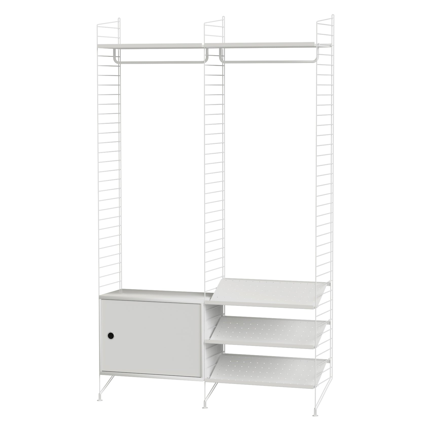 String Furniture Hallway Shelving Unit - 2Modern