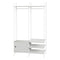 Hallway Shelving Unit  option White / White