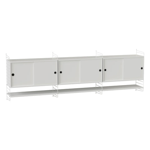 Horizontal Wall Cabinet Shelving Unit