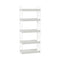 Vertical Wall Shelving Unit  option White / White