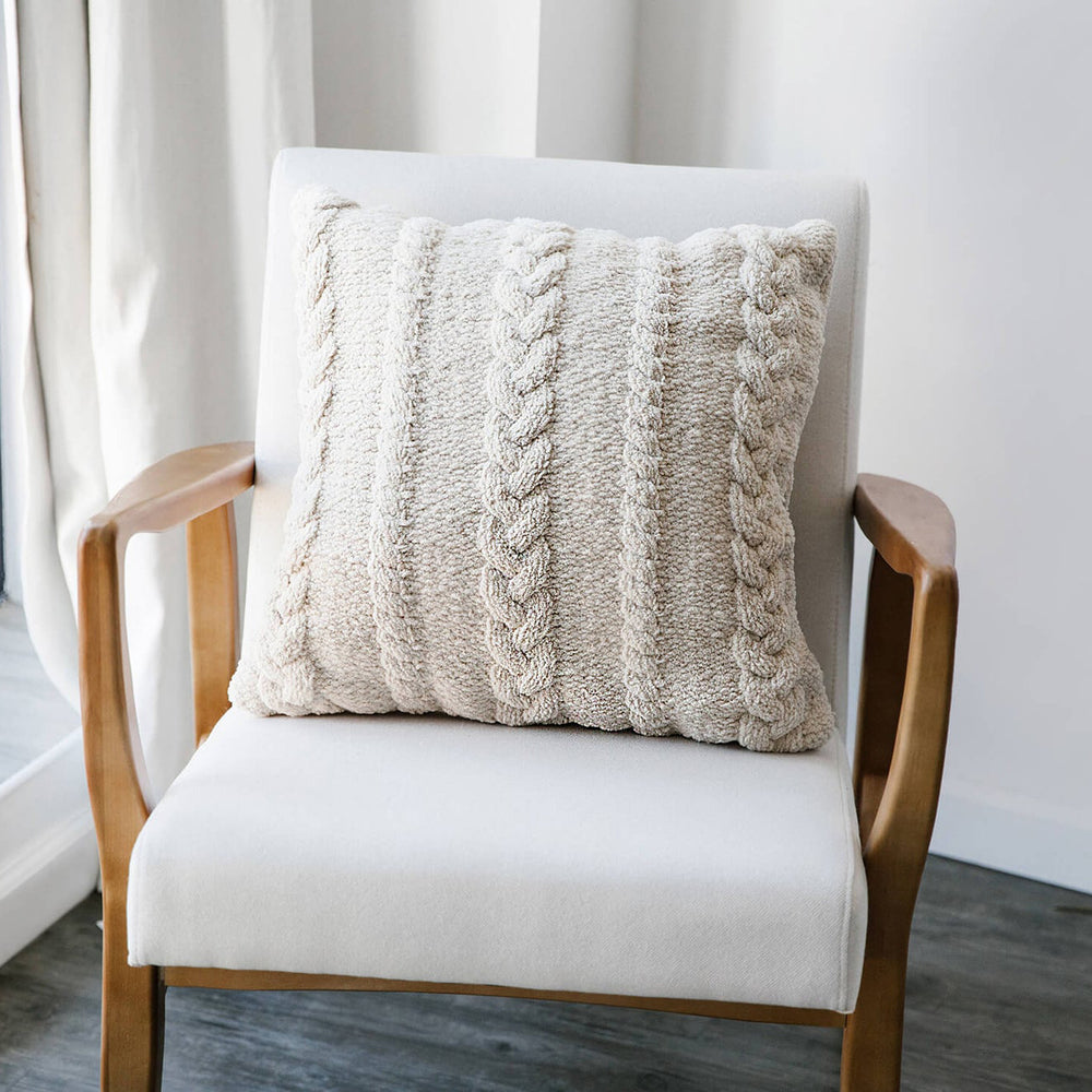 Braided Throw Pillow
