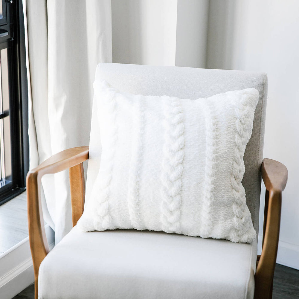 Braided Throw Pillow