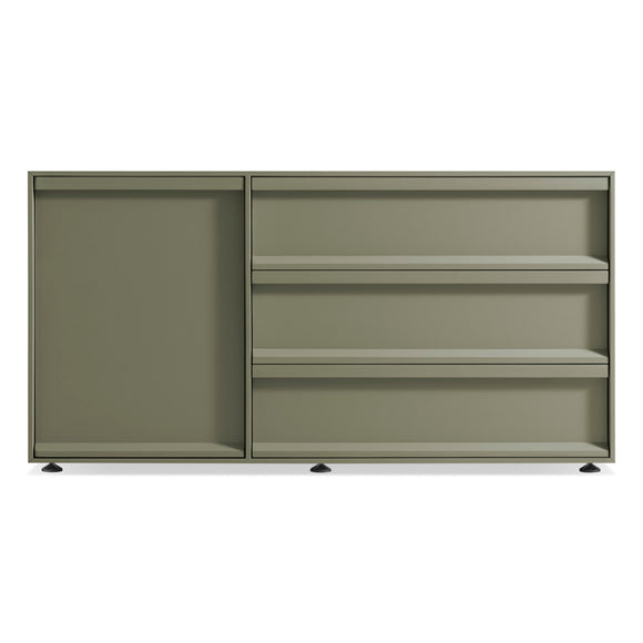 Blu Dot Superchoice 1 Door with 3-Drawer Credenza - 2Modern Blu Dot Superchoice 1 Door with 3-Drawer Credenza - 2Modern