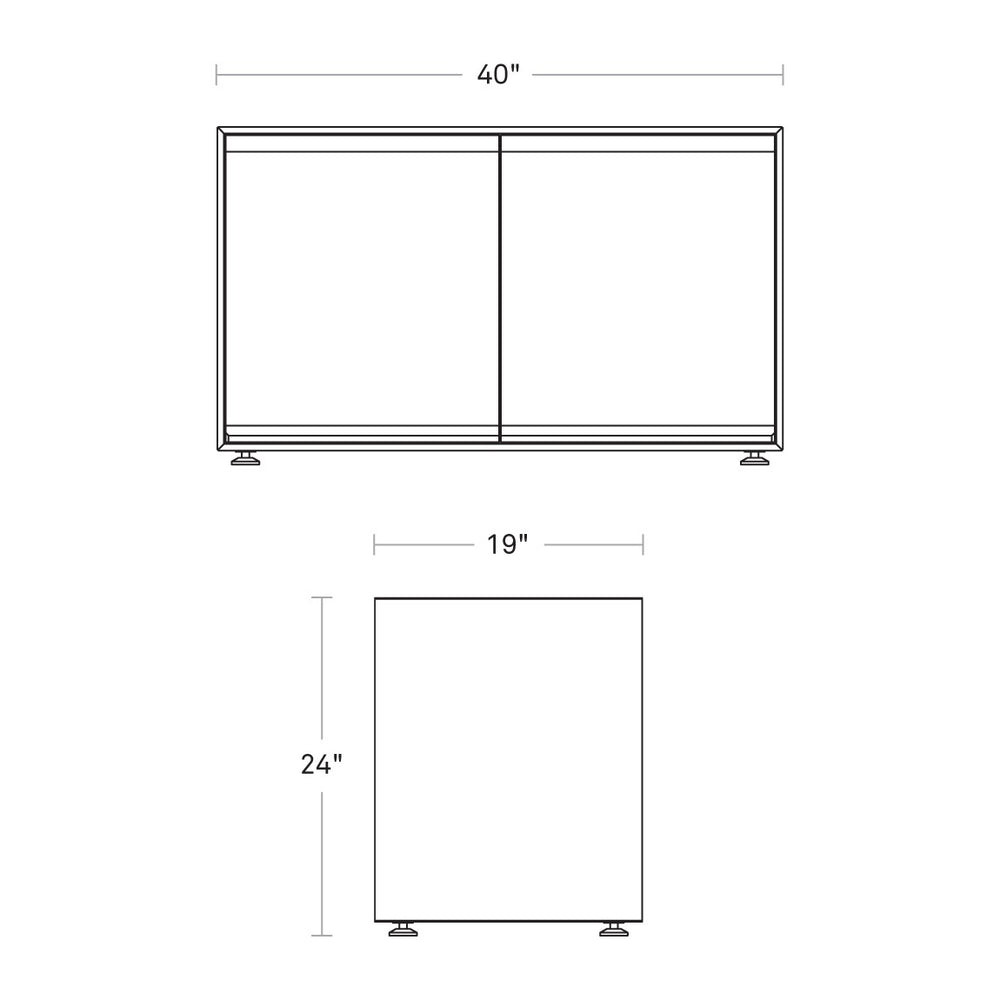 Superchoice 2-Door Credenza