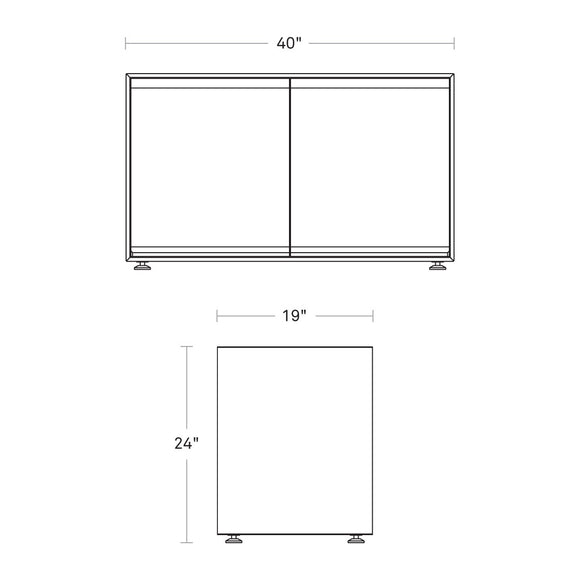 Superchoice 2-Door Credenza