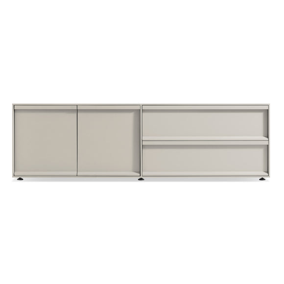 Superchoice 2-Door with 2-Drawer Console