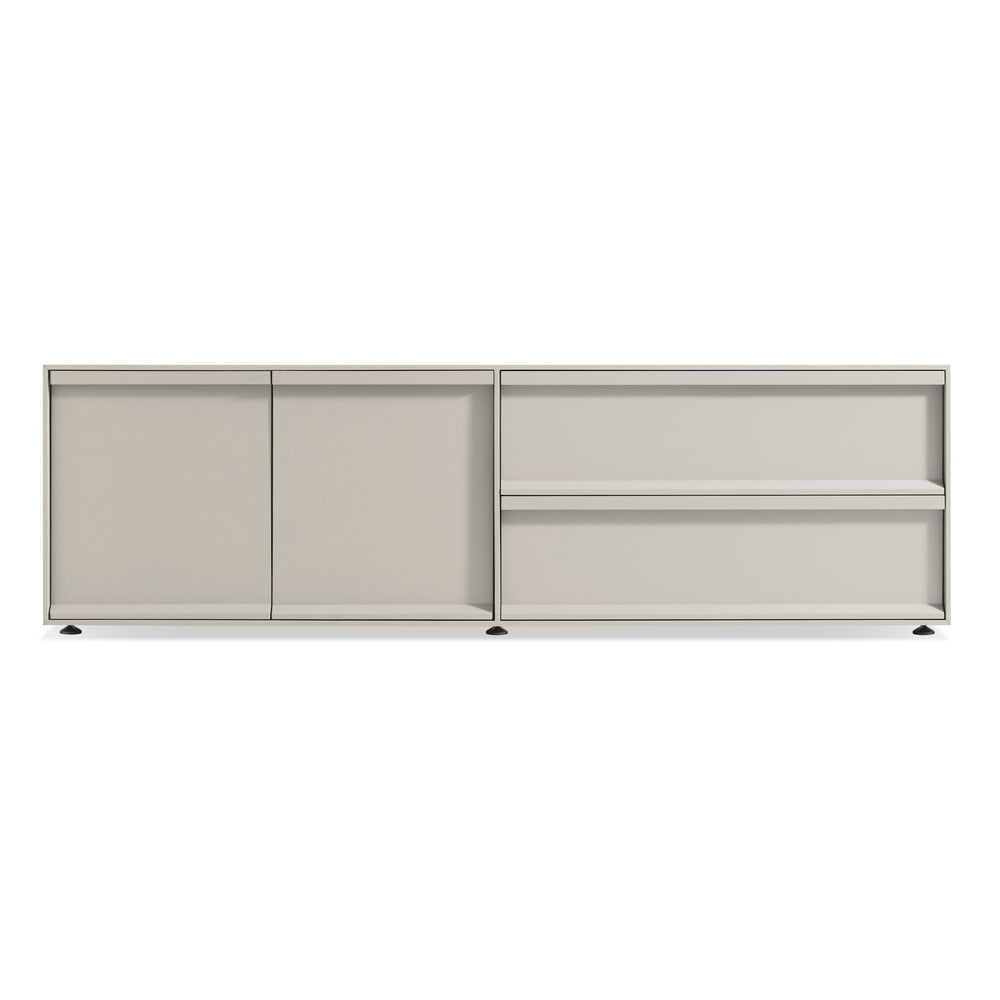 Superchoice 2-Door with 2-Drawer Console