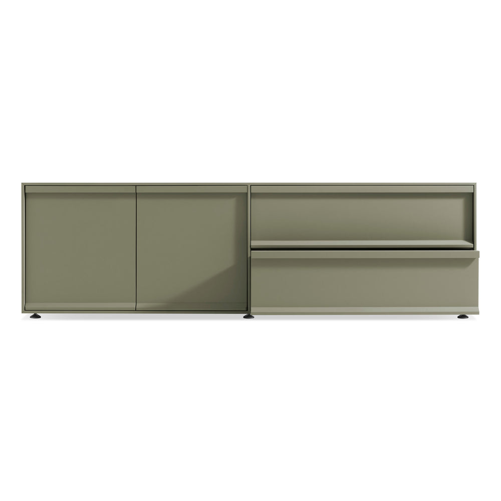 Superchoice 2-Door with 2-Drawer Console