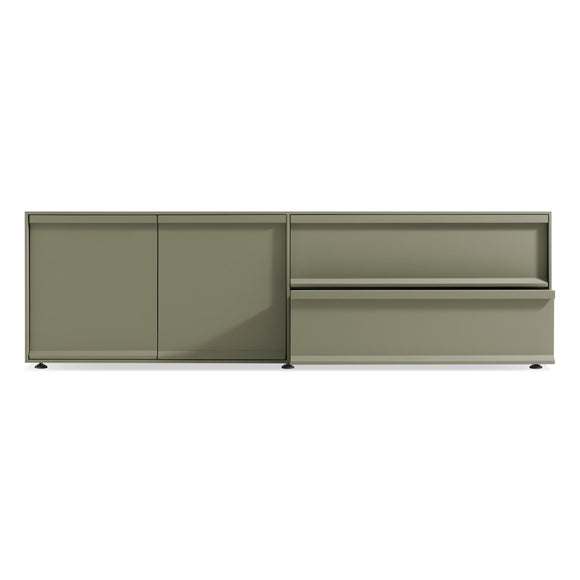 Superchoice 2-Door with 2-Drawer Console