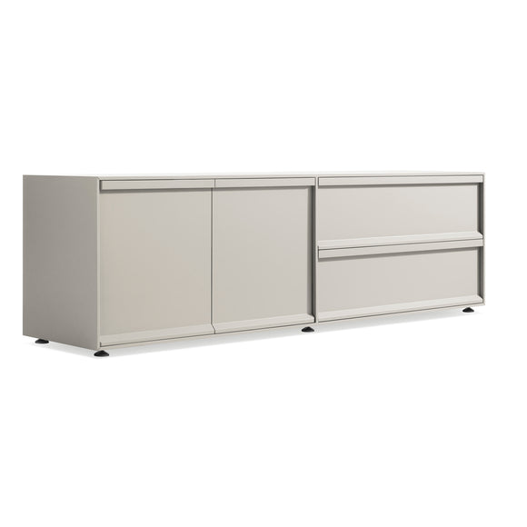 Superchoice 2-Door with 2-Drawer Console