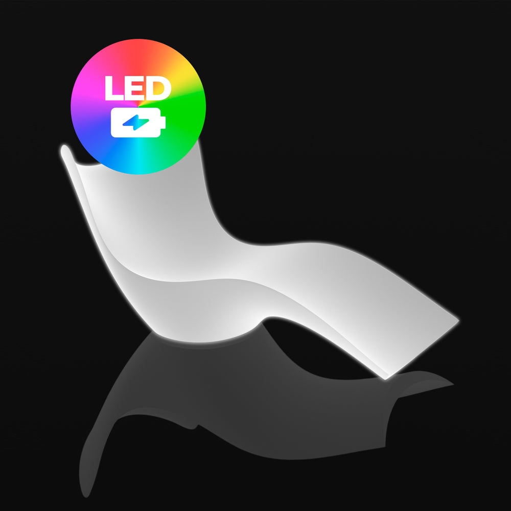 Illuminated Surf Outdoor Sun Chaise