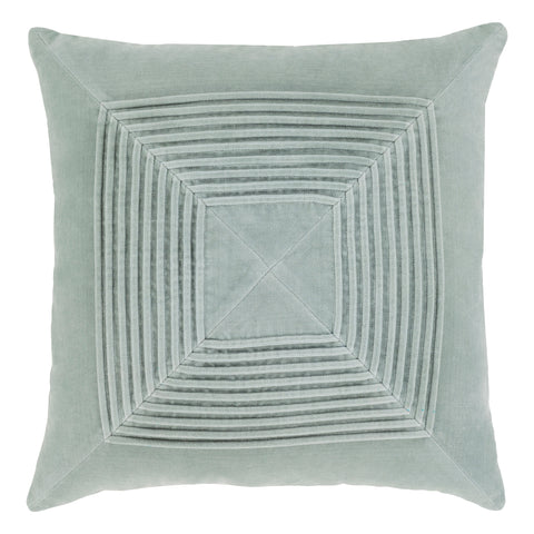 Akira Pleated Velvet Pillow