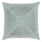 Akira Pleated Velvet Pillow  option Ice Blue