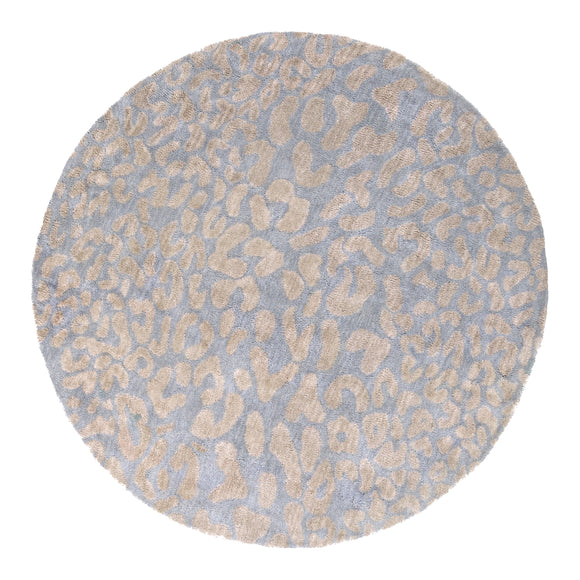 Athena Animal Print Round Rug