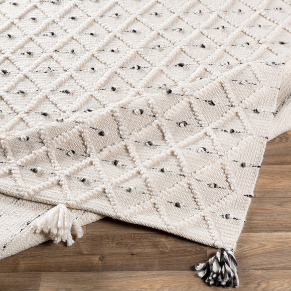 Azalea Indoor/Outdoor High/Low Runner with Tassel Detail