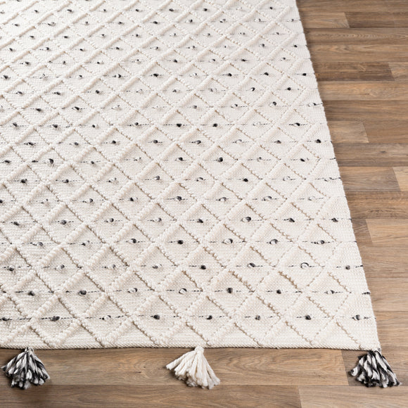 Azalea Indoor/Outdoor High/Low Runner with Tassel Detail