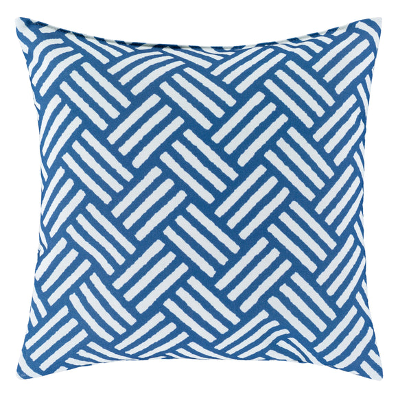 Basketweave Outdoor Pillow